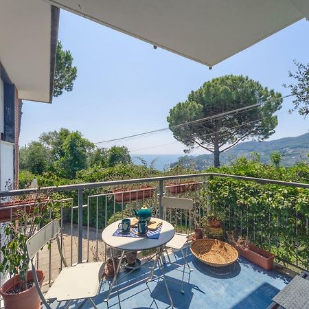 Casa Anna Sea View, Pool, Parking & Wifi Apartment Rapallo Exterior photo
